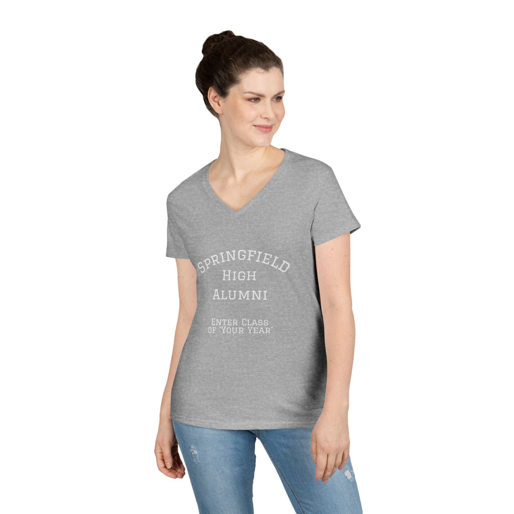 Women’s Alumni T-Shirt —  V-Neck  (Customize your Class Year)