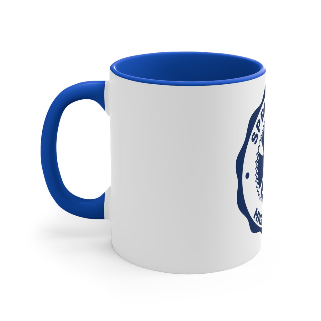 Springfield High School Millers Logo Accent Mug — 11oz School Spirit Coffee Cup