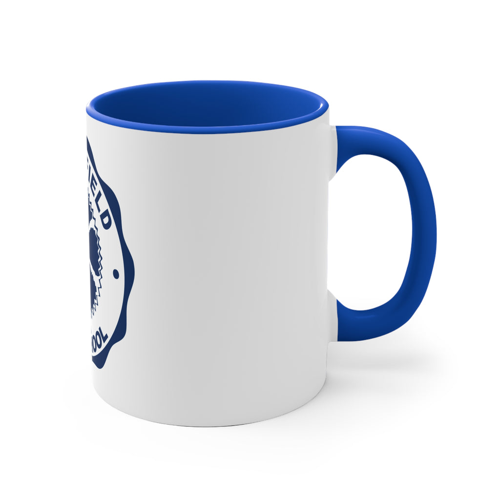 Springfield High School Millers Logo Accent Mug — 11oz School Spirit Coffee Cup