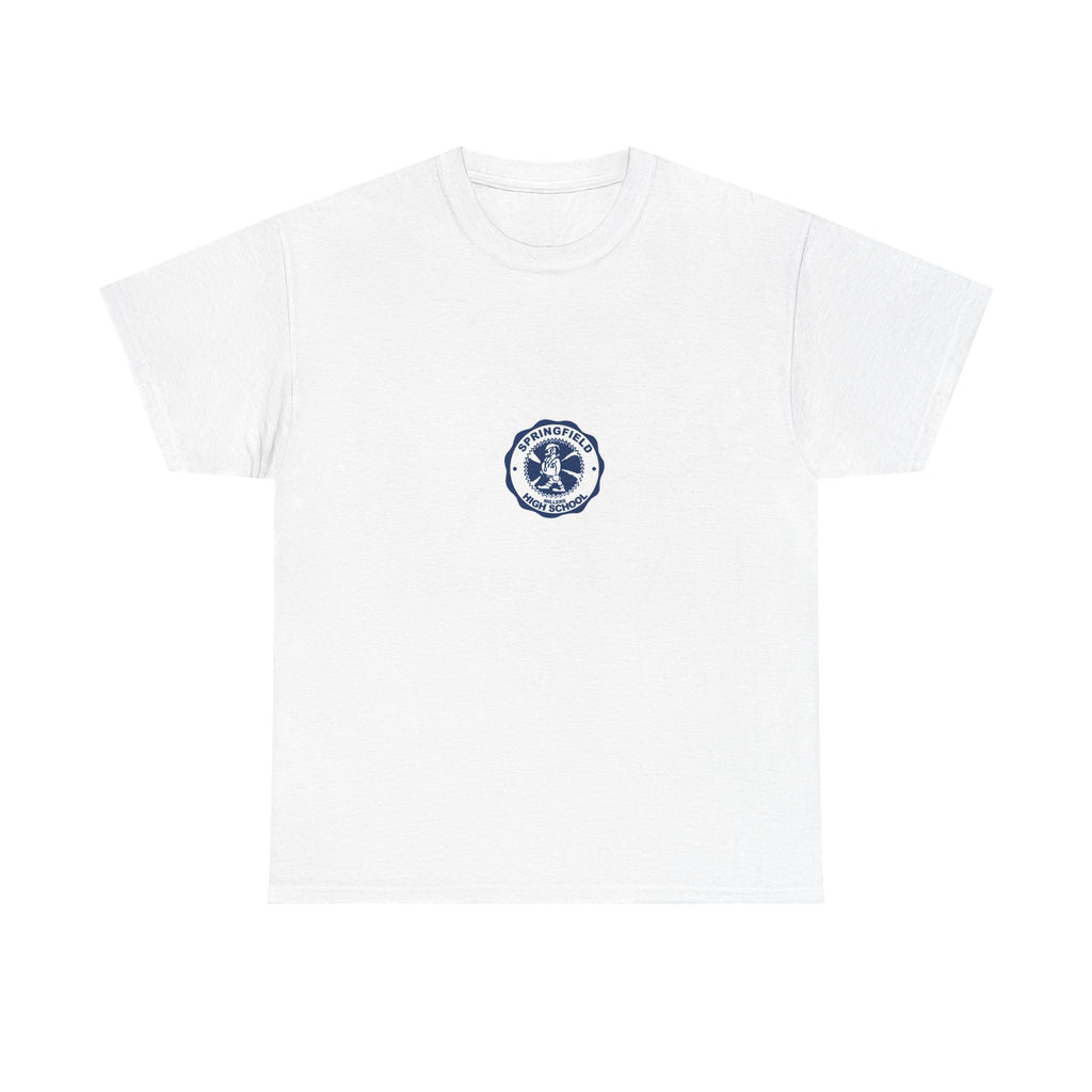 Miller Maltese Cross Pocket Tee - 'Courage & Service' White T-Shirt
