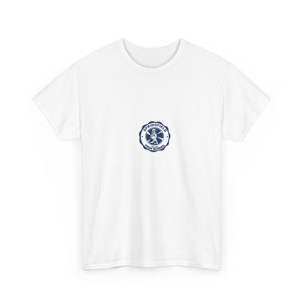 Miller Maltese Cross Pocket Tee - 'Courage & Service' White T-Shirt