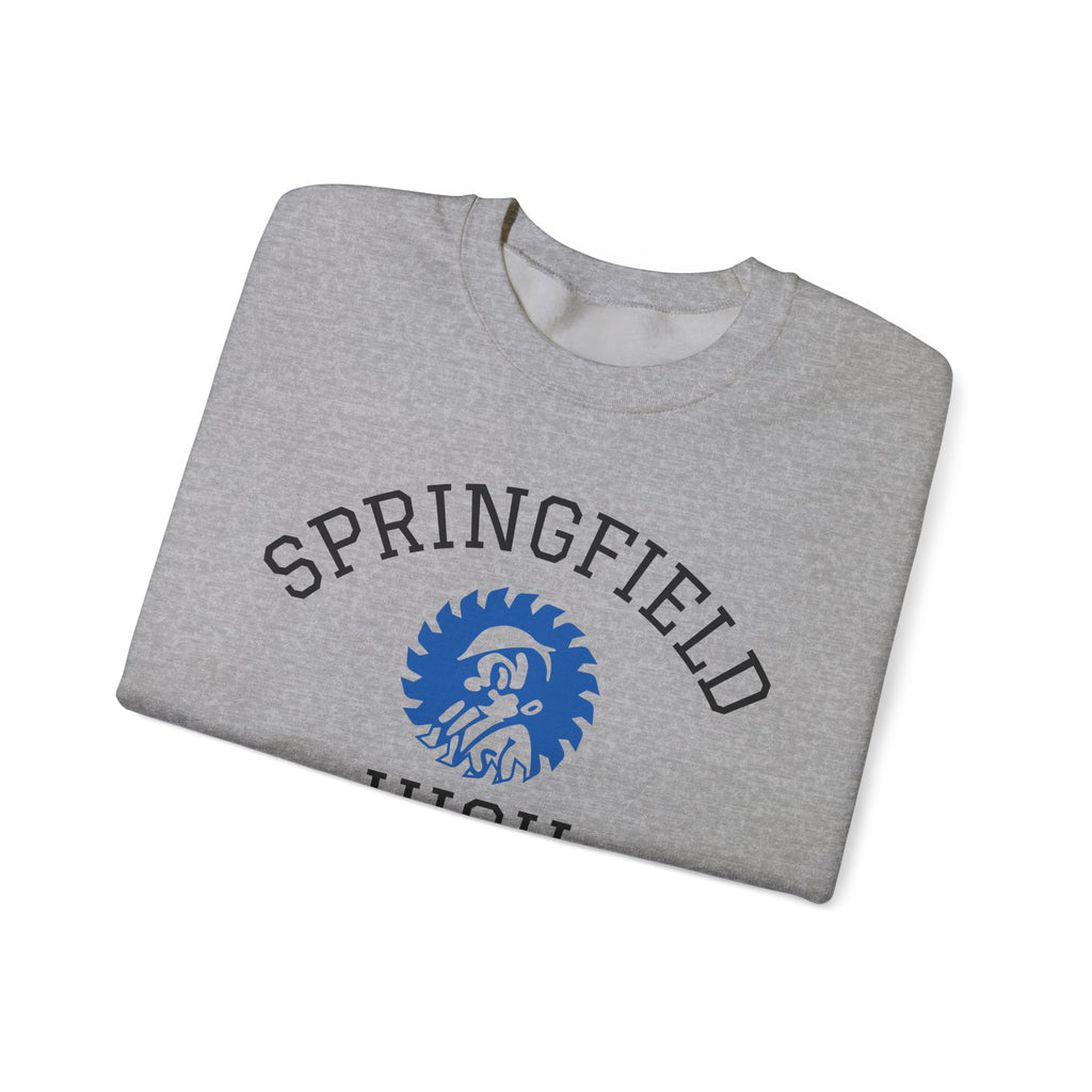 Springfield High Crewneck Sweatshirt — Custom School Spirit "Enter Class Year"