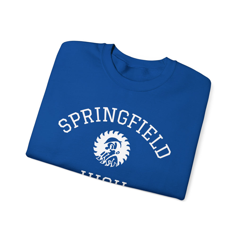 Springfield High Crewneck Sweatshirt — Custom School Spirit "Enter Class Year"