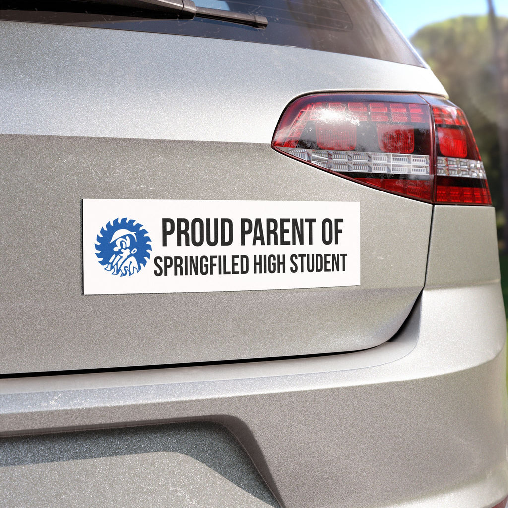 Proud Parent of Springfield High Student Car Magnet