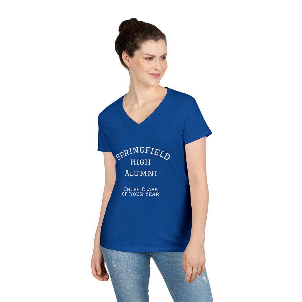 Women’s Alumni T-Shirt —  V-Neck  (Customize your Class Year)
