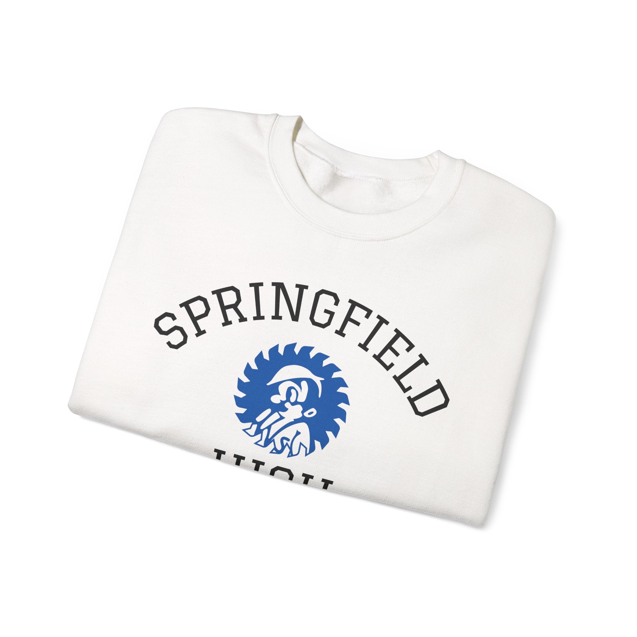 Springfield High Crewneck Sweatshirt — Custom School Spirit "Enter Class Year"